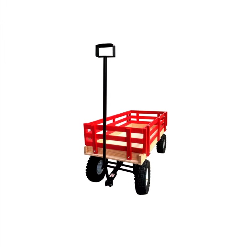 Quality Gardening Tools For Kids - 高品質ヘビーデューティーガーデンツールカートビーチ木製折りたたみ式子供用ワゴン