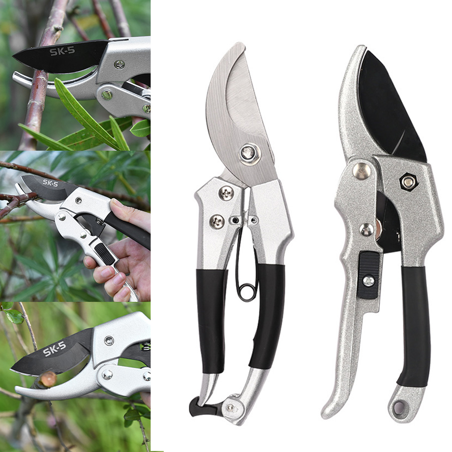 Garden Hand Trowel - 剪定ばさみ,剪定,ラチェット,植物トリム,庭の剪定ツール,新しい,20cm