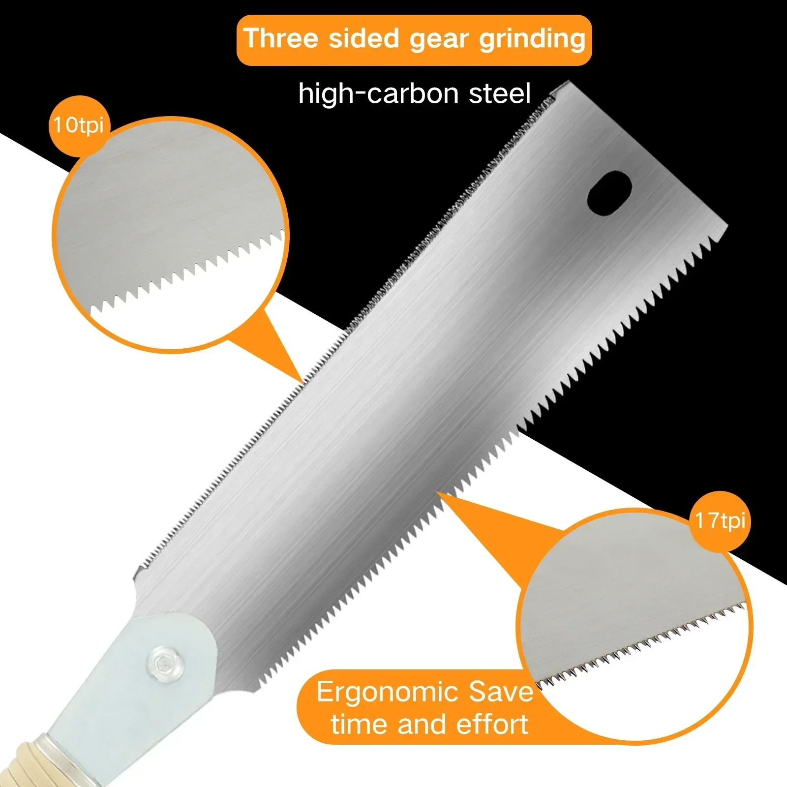 日本の両刃のハンドソー、高炭素鋼、効率的なハンドツール、シャ - Garden Hand Trowel のレビューと価格