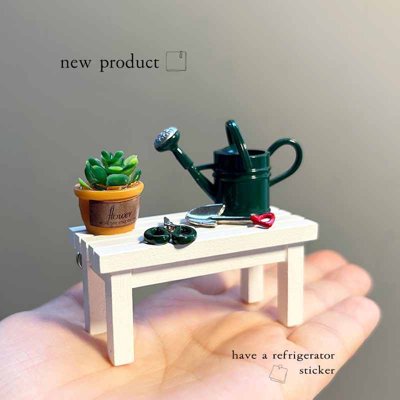3Dテーブルガーデニングツール装飾冷蔵庫ステッカー磁気北欧冷 - Gardening Tools For 8 Year Olds のレビューと価格