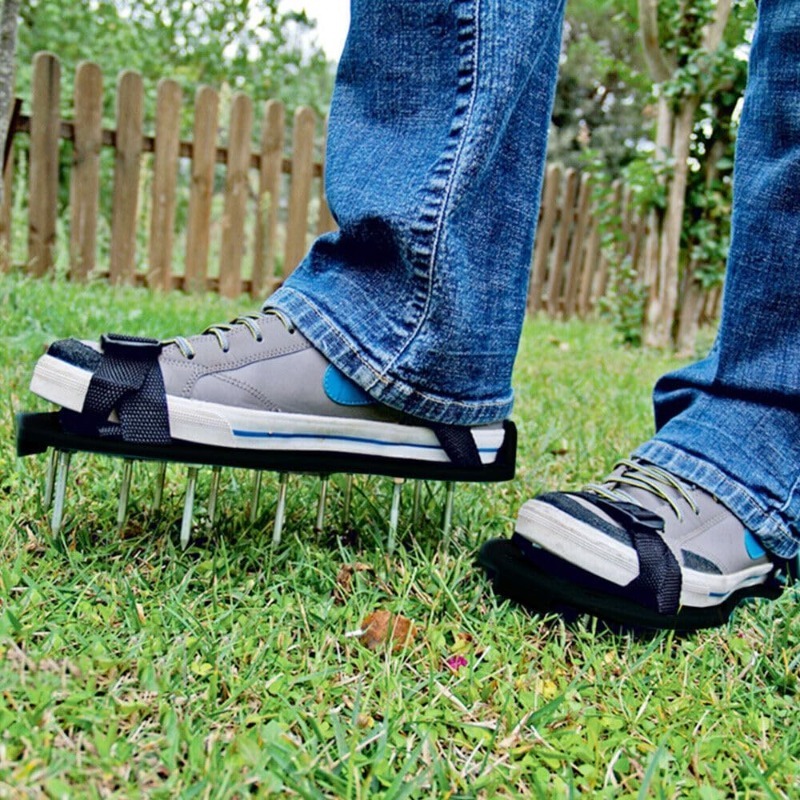 庭の芝生の爪,庭のウォーキングシューズ,芝生のエアレーターサ - Gardening Tools For Women のレビューと価格