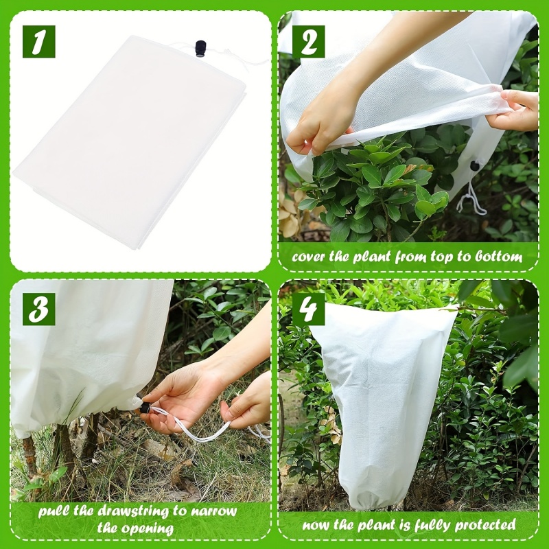 冬用植物カバー、低木植物保護、耐寒性屋外鉢植え用霜よけバッグ - Outdoor Planting Bag のレビューと価格