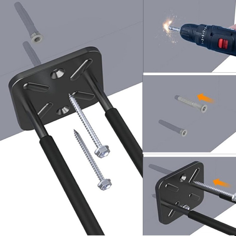 1PC ガレージ収納ユーティリティフックヘビーデューティ壁掛 - Gardening Tools Heavy Duty のレビューと価格