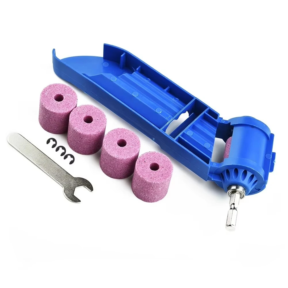 ポータブルドリルビットシャープナーセット、レンチ付きコランダ - Gardening Tools Kit For Home Garden のレビューと価格