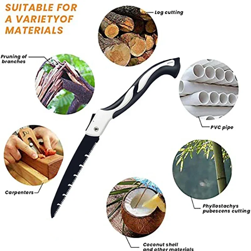 折りたたみハンドソー多機能屋外伐採鋸木工折りたたみポータブル - Garden Hand Trowel のレビューと価格
