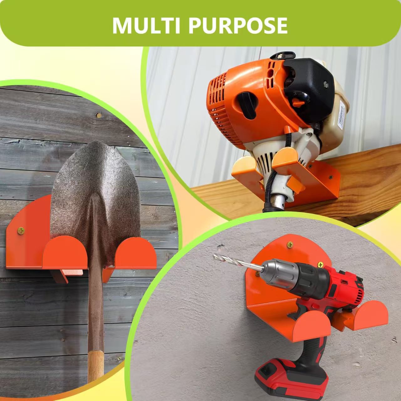 ミニマリストスタイルの金属製吊り下げラック - ガレージ用壁 - Gardening Tools Heavy Duty のレビューと価格