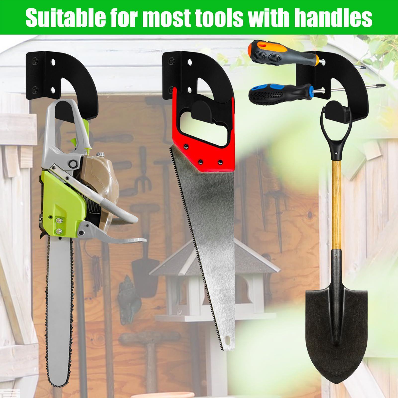 チェーンソーラック ヘビーデューティーチェーンソー壁掛けホル - Gardening Tools For Women のレビューと価格