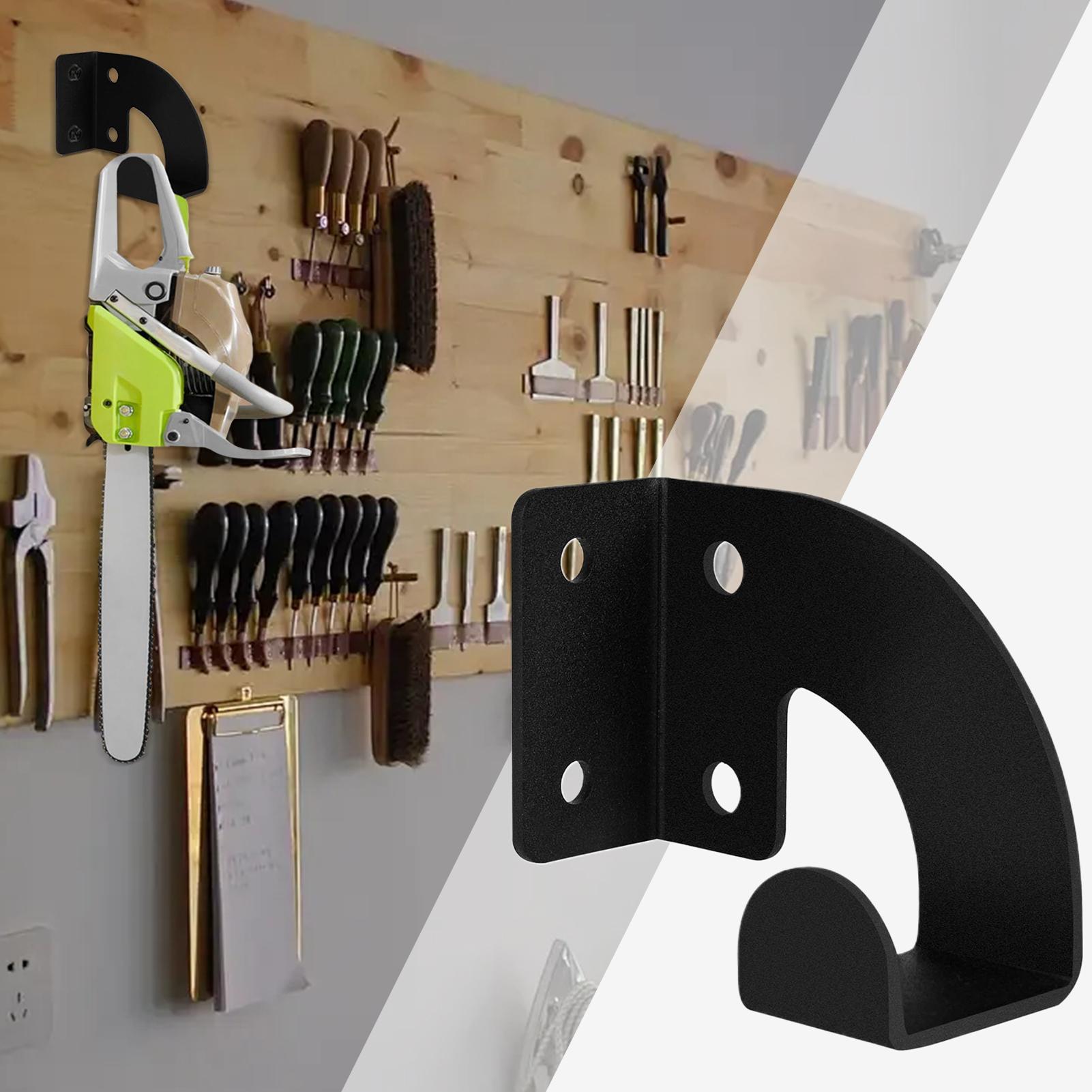 チェーンソーラック ヘビーデューティーチェーンソー壁掛けホル - Gardening Tools For Women のレビューと価格