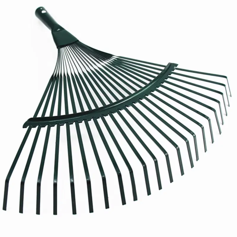 22歯木製ハンドル草かきくわ、幅40cm、高炭素鋼線、園芸工 - Gardening Tools Bd のレビューと価格