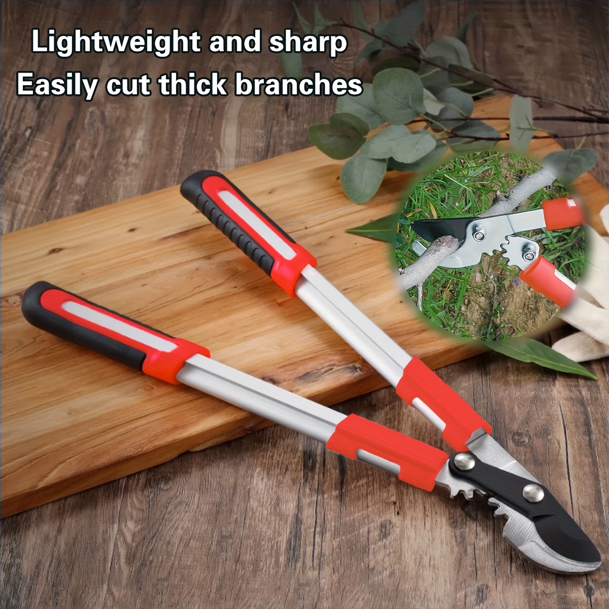剪定鋏 ヘビーデューティー SK5鋼 太い枝用 強力な庭木切 - Gardening Tools Heavy Duty のレビューと価格