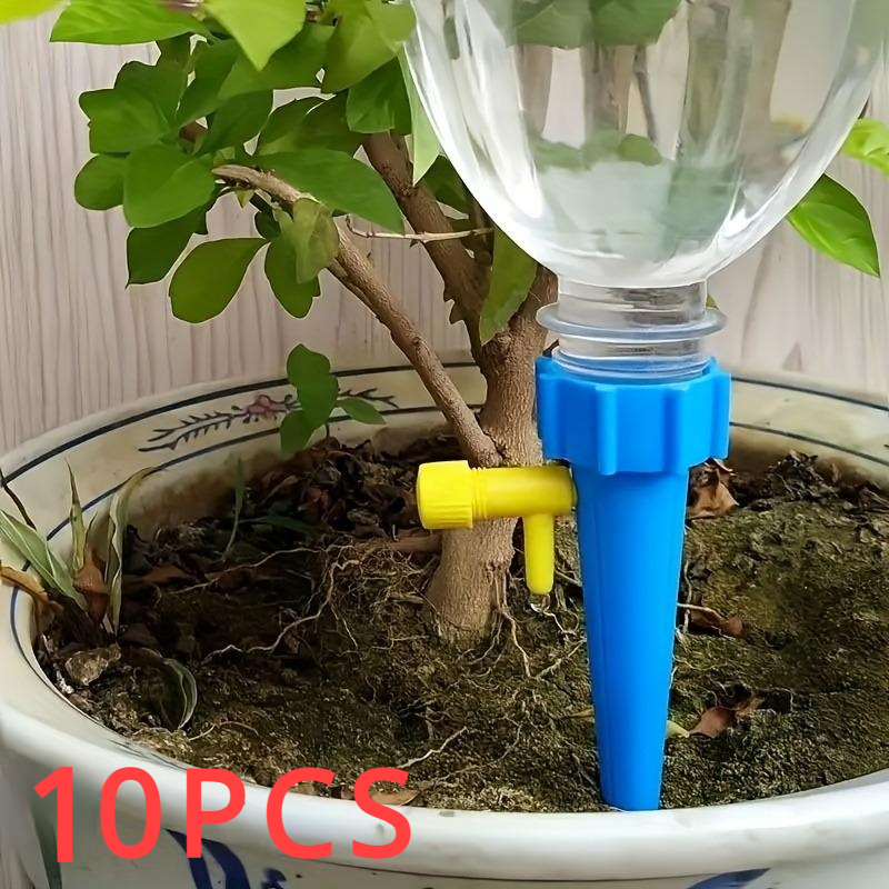 10個入り 花用調整可能自動点滴灌漑システム 家庭用バルコニ - Gardening Tools Kit For Home Garden のレビューと価格