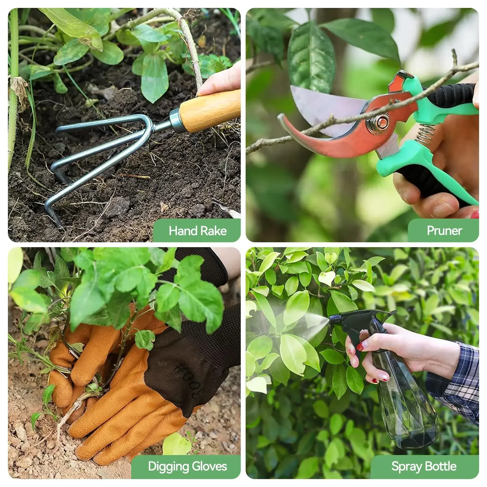 頑丈なガーデニングハンドツール、耐久性のあるオーガナイザーハ - Gardening Tools For Women のレビューと価格