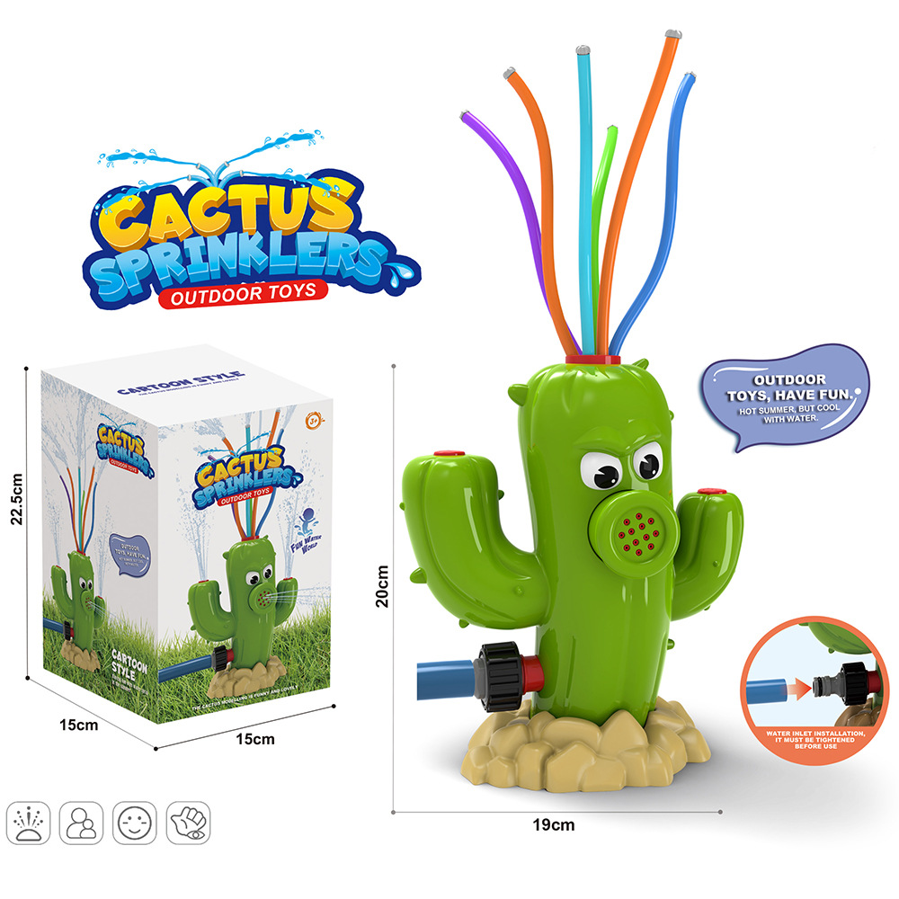 サボテンスプリンクラー水スプレーおもちゃ庭の水のおもちゃ屋外 - Gardening Tools 2 Year Old のレビューと価格