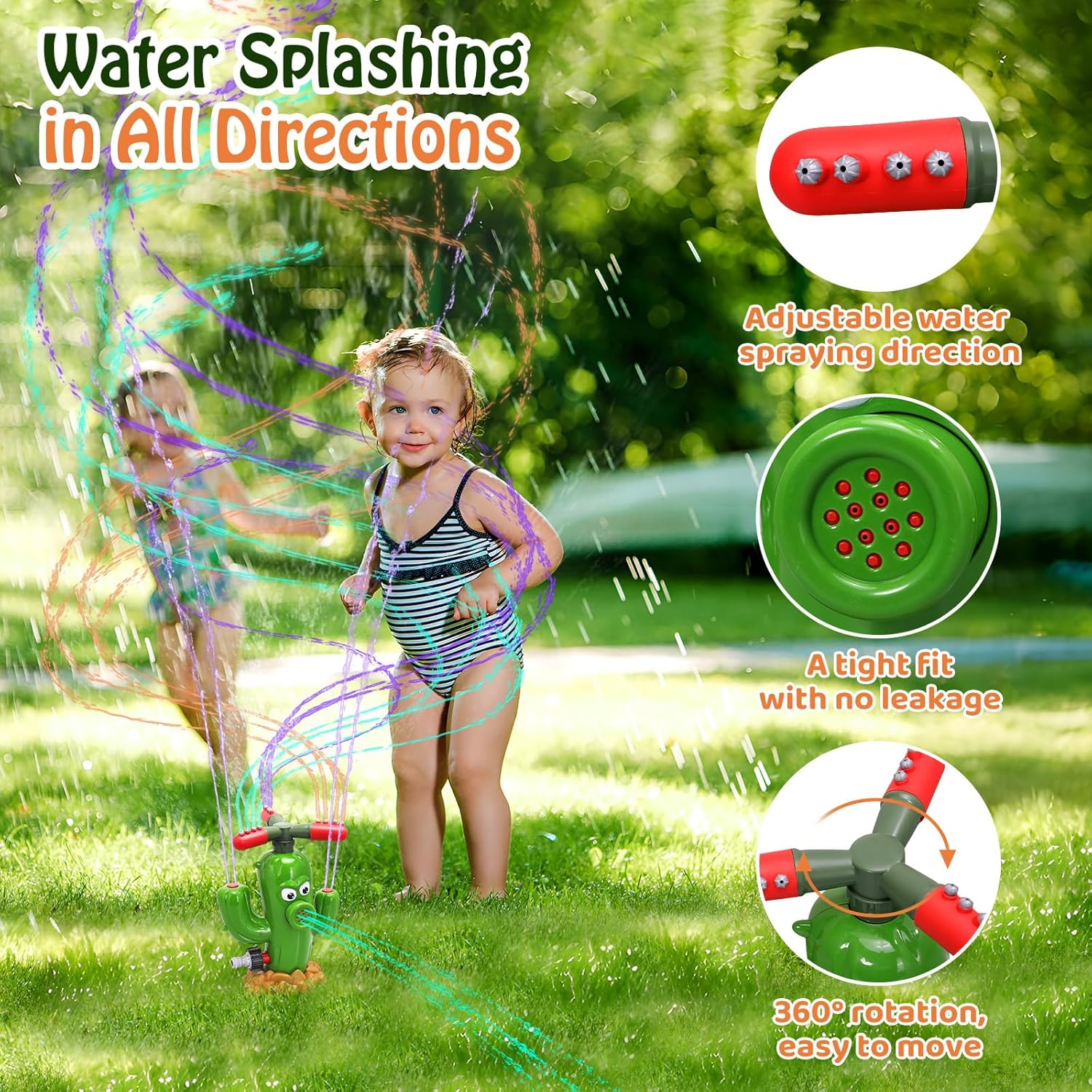 サボテンスプリンクラー水スプレーおもちゃ庭の水のおもちゃ屋外 - Gardening Tools 2 Year Old のレビューと価格