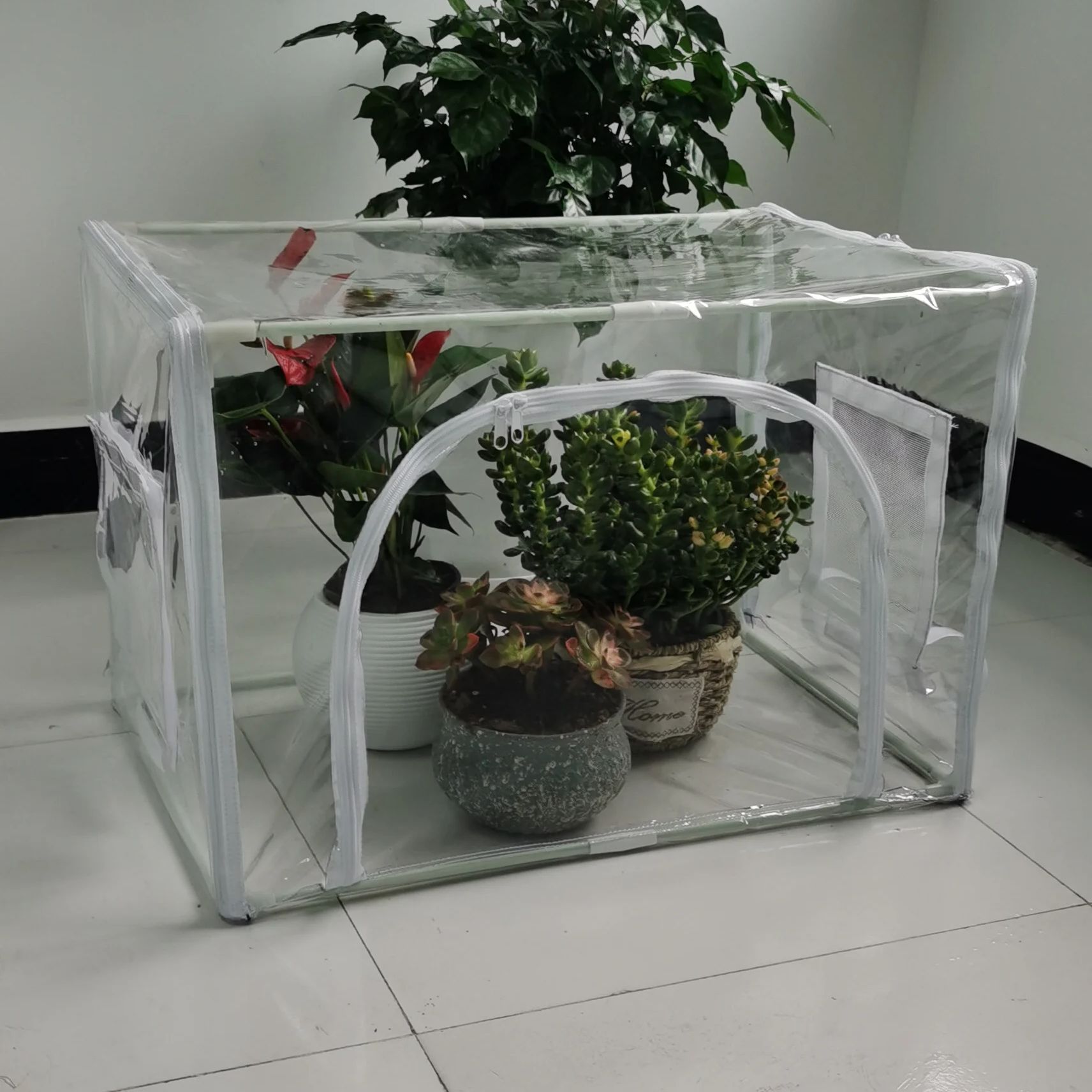 鉢植えや栽培バッグ用のコンパクトな屋内/屋外温室 - 省スペ - Outdoor Planting Bag のレビューと価格
