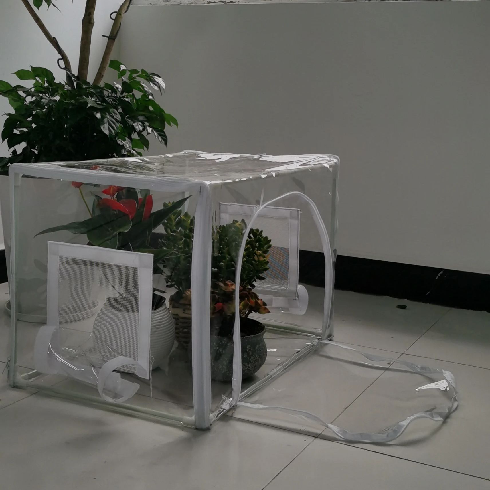 鉢植えや栽培バッグ用のコンパクトな屋内/屋外温室 - 省スペ - Outdoor Planting Bag のレビューと価格