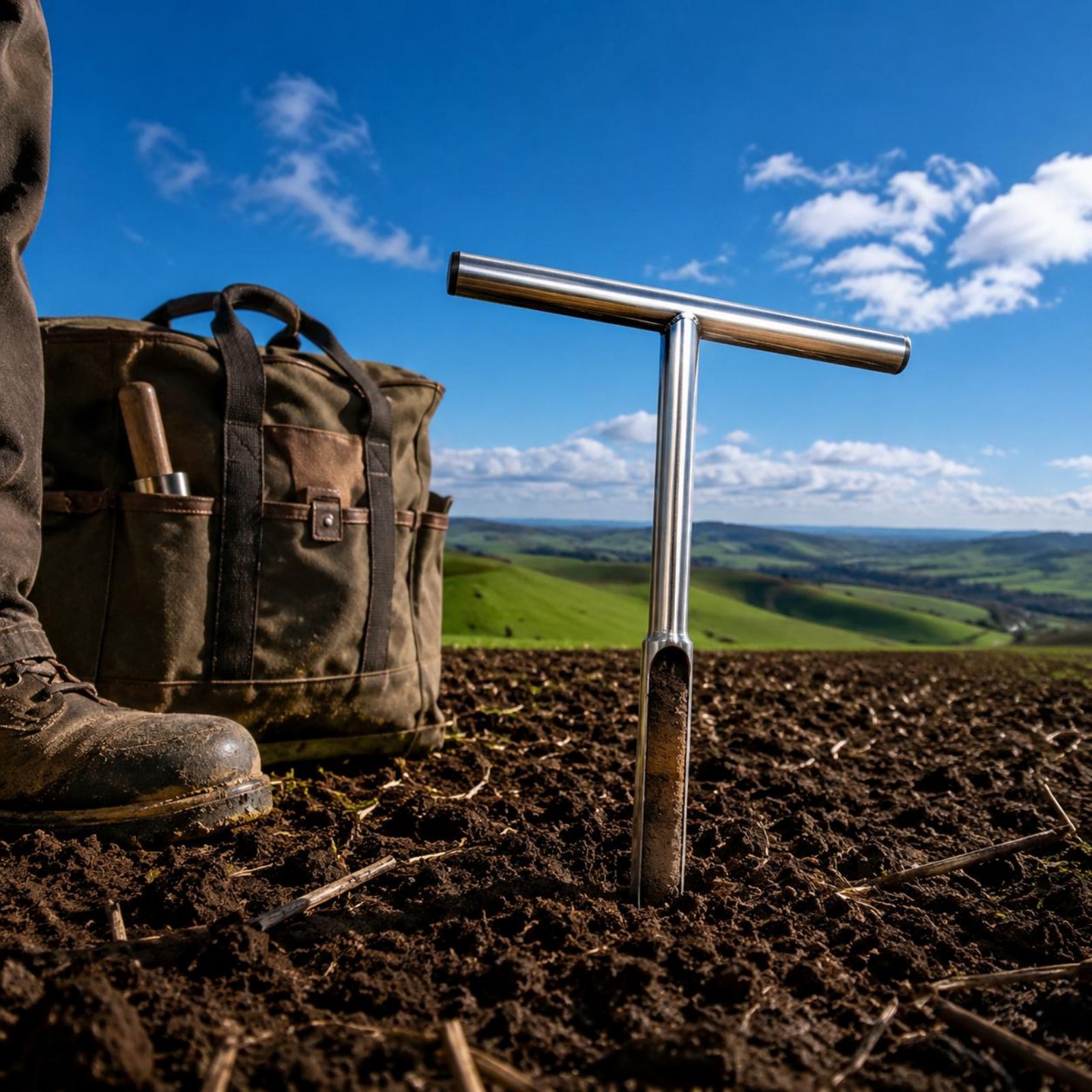 ステンレス鋼土壌サンプラー 使いやすい T ハンドル土壌サン - Gardening Tools Heavy Duty のレビューと価格