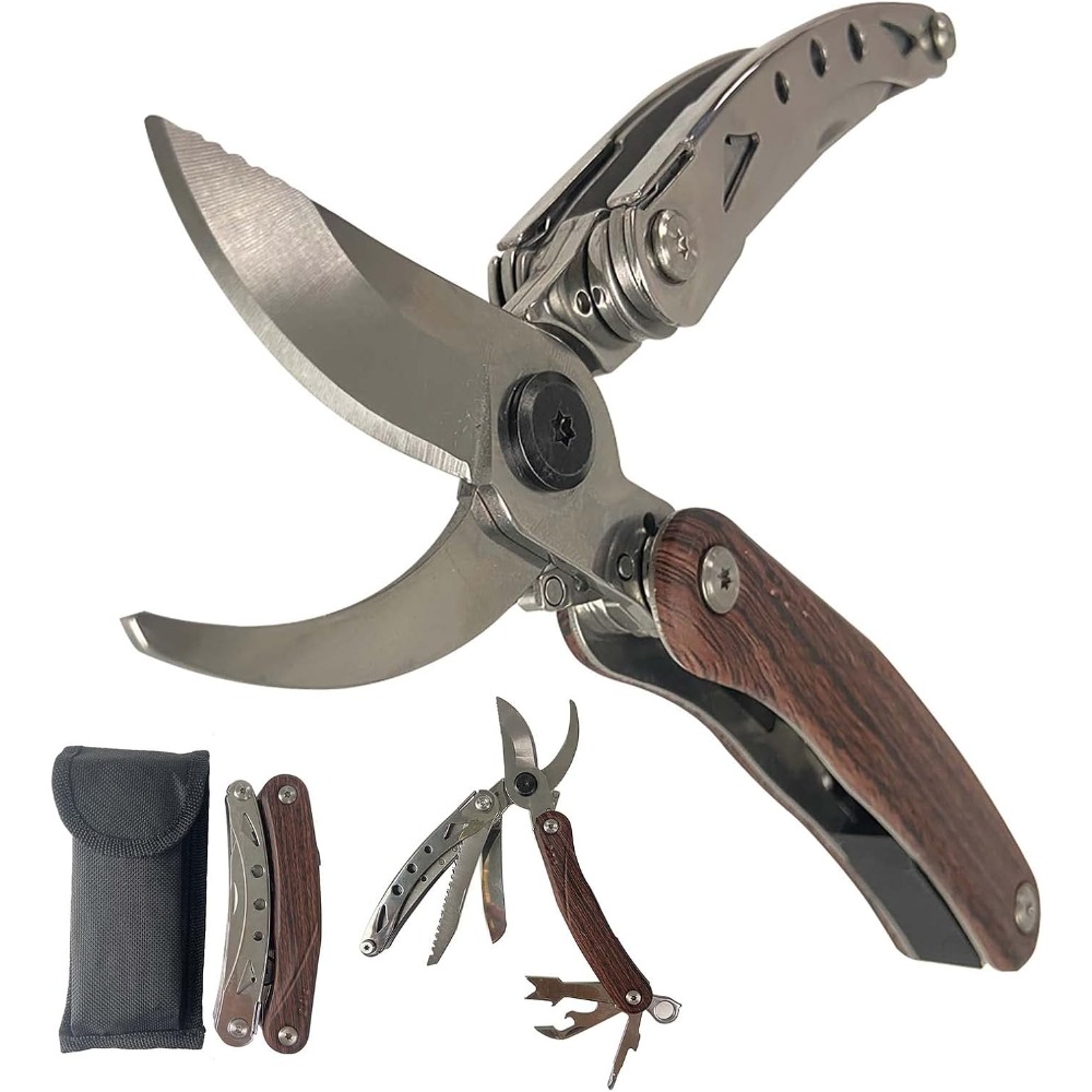 6 in 1園芸用頑丈ツール、新鮮な枝用はさみ、ハンドプルー - Garden Hand Trowel のレビューと価格