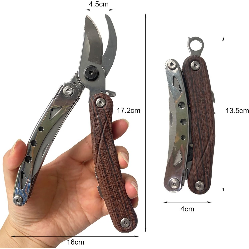 6 in 1園芸用頑丈ツール、新鮮な枝用はさみ、ハンドプルー - Garden Hand Trowel のレビューと価格