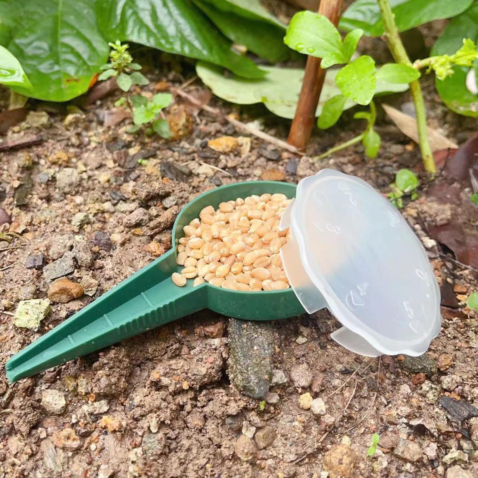手動種子散布機 5段階調整可能なハンドプランター 庭の花野菜 - Gardening Tools Women のレビューと価格