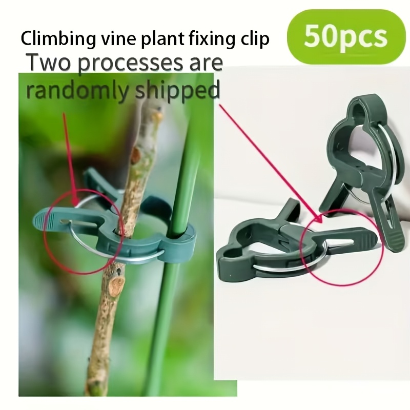 20個の調節可能な植物サポートクリップ – トマト、つる植物 - Gardening Tools Essential のレビューと価格