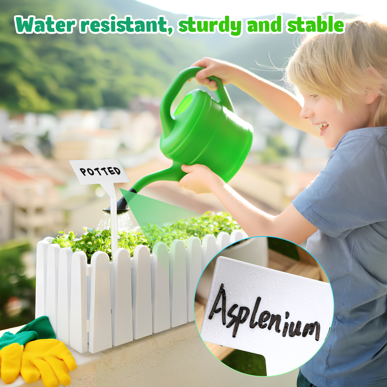 35個入り 植物ラベルステーク 無地プラスチックタグ 室内・ - Gardening Tools Names のレビューと価格