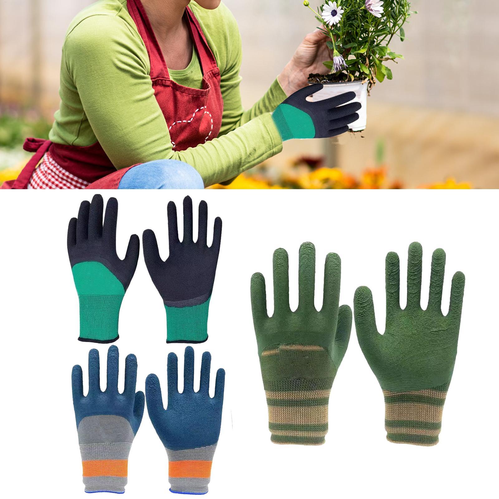 1 ペアの女性用ガーデニンググローブ庭作業用ガーデングローブ - Gardening Tools For Women のレビューと価格