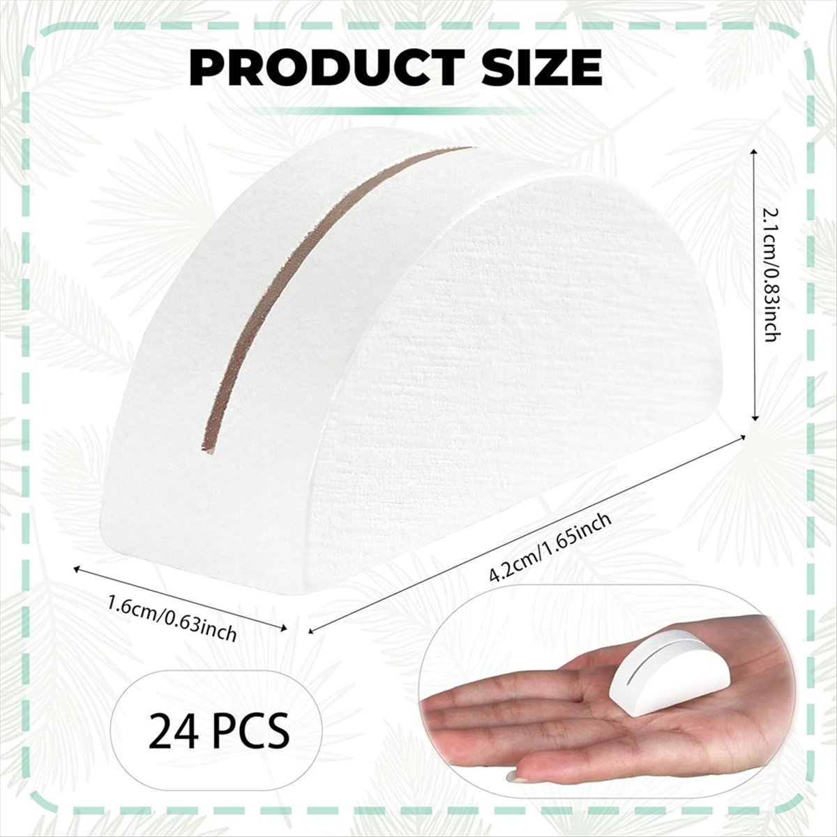 信頼性の高い - 24個の白いテーブルナンバースタンド、木製 - Gardening Tools Names のレビューと価格