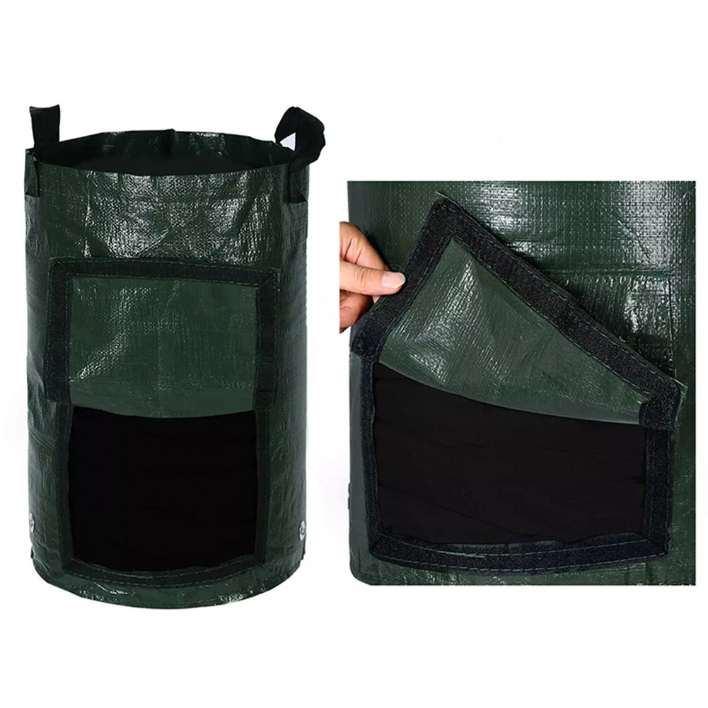 1pc 10 ガロン栽培バッグ野菜植物用ハンドル付きポット植 - Outdoor Planting Bag のレビューと価格